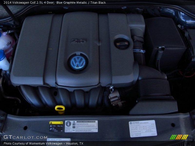 Blue Graphite Metallic / Titan Black 2014 Volkswagen Golf 2.5L 4 Door