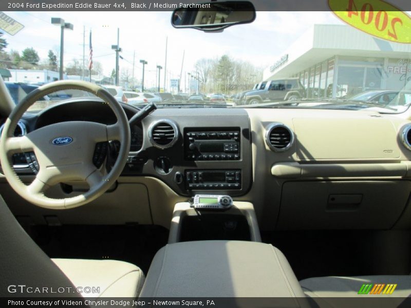 Black / Medium Parchment 2004 Ford Expedition Eddie Bauer 4x4
