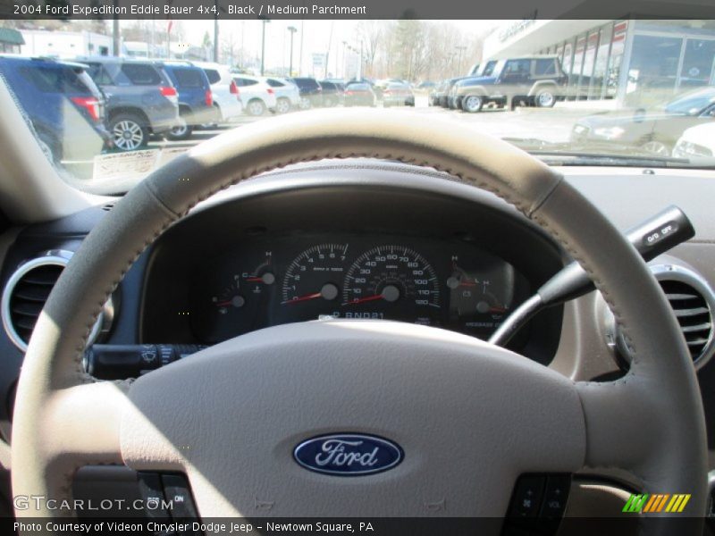 Black / Medium Parchment 2004 Ford Expedition Eddie Bauer 4x4
