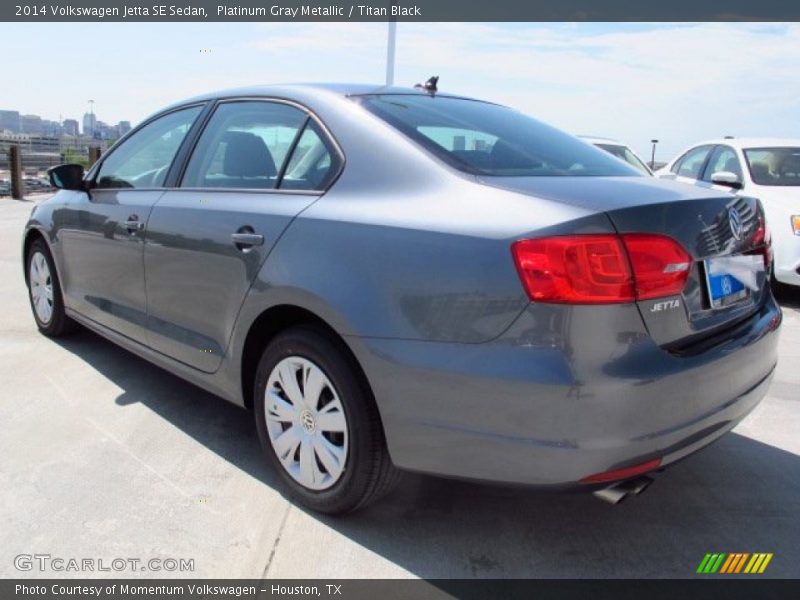 Platinum Gray Metallic / Titan Black 2014 Volkswagen Jetta SE Sedan