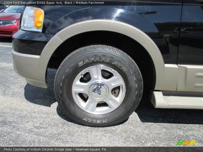Black / Medium Parchment 2004 Ford Expedition Eddie Bauer 4x4