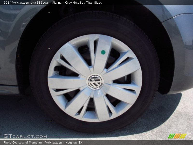 Platinum Gray Metallic / Titan Black 2014 Volkswagen Jetta SE Sedan