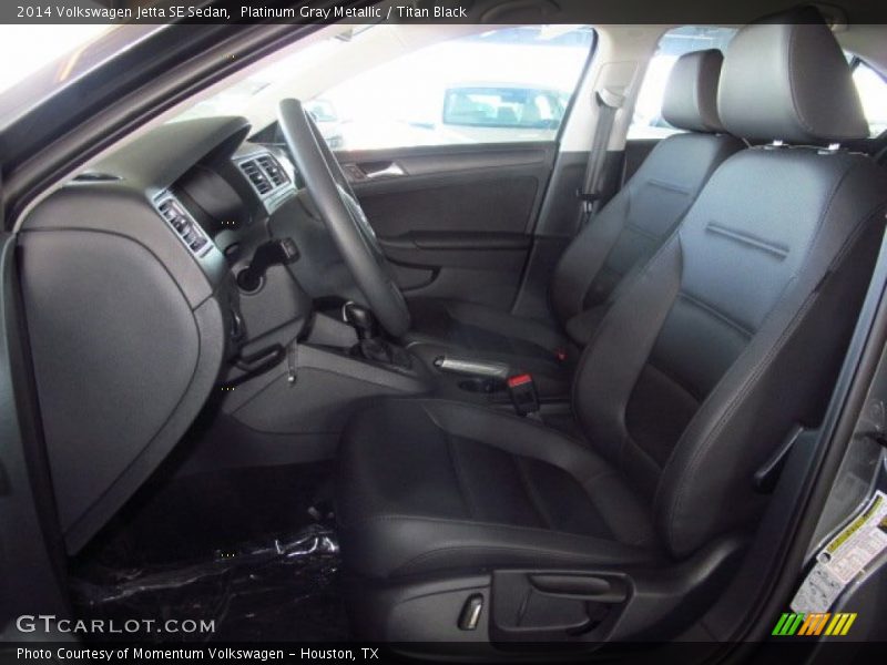 Platinum Gray Metallic / Titan Black 2014 Volkswagen Jetta SE Sedan