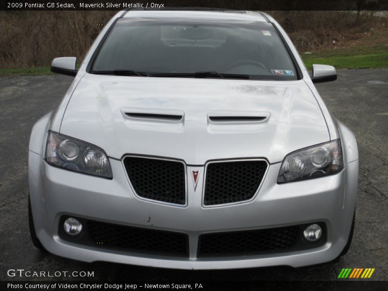 Maverick Silver Metallic / Onyx 2009 Pontiac G8 Sedan