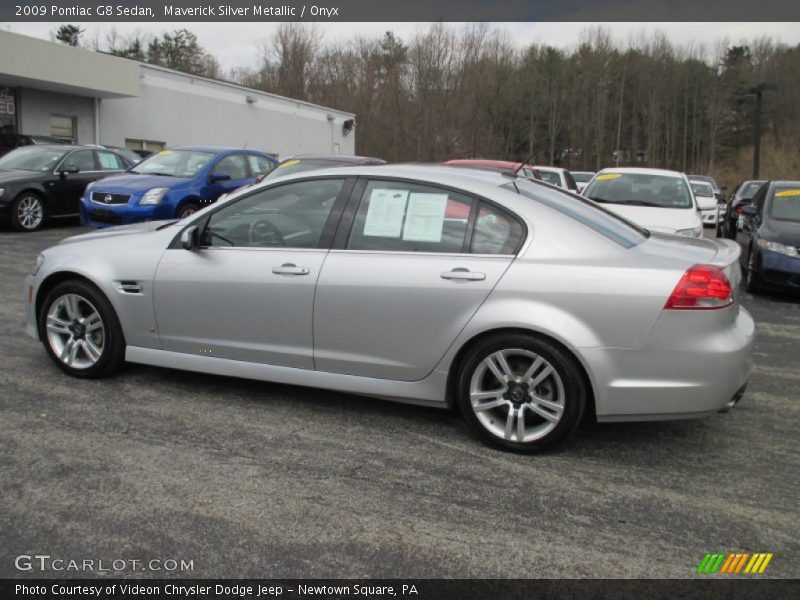 Maverick Silver Metallic / Onyx 2009 Pontiac G8 Sedan