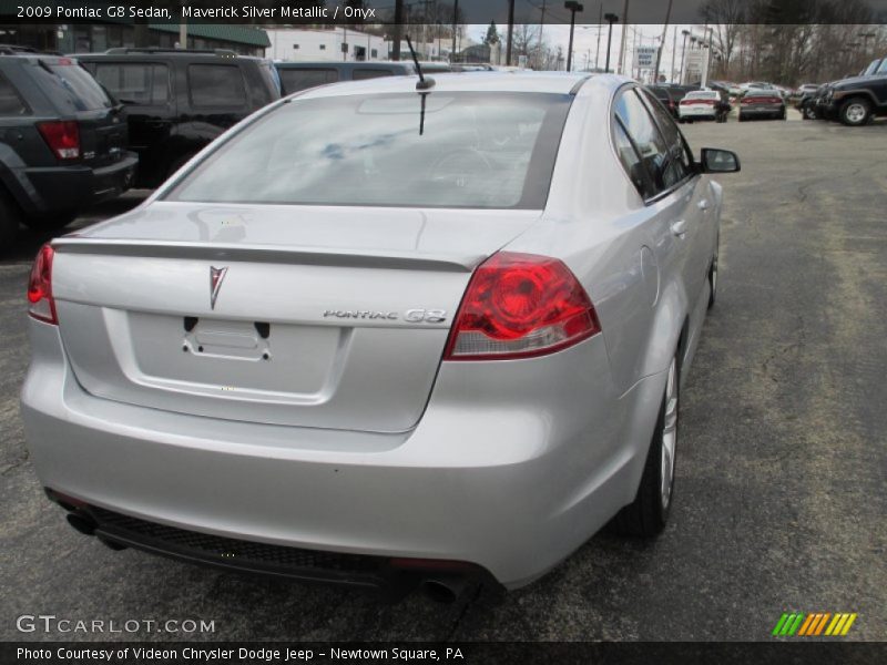 Maverick Silver Metallic / Onyx 2009 Pontiac G8 Sedan