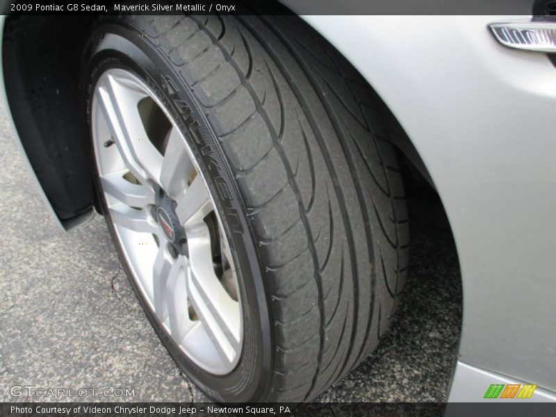 Maverick Silver Metallic / Onyx 2009 Pontiac G8 Sedan