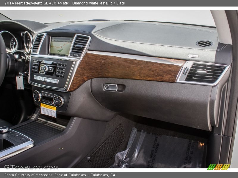 Diamond White Metallic / Black 2014 Mercedes-Benz GL 450 4Matic