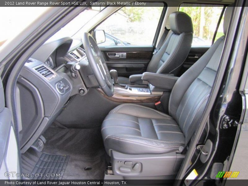 Santorini Black Metallic / Ebony 2012 Land Rover Range Rover Sport HSE LUX