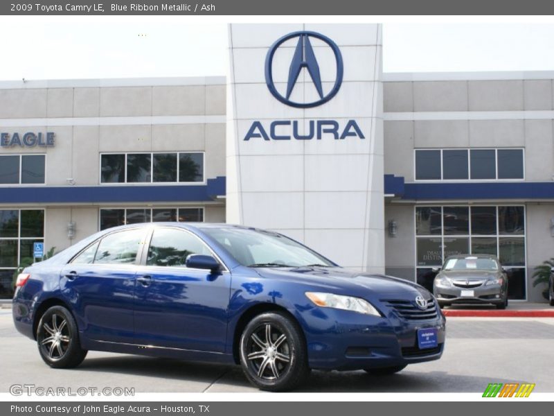 Blue Ribbon Metallic / Ash 2009 Toyota Camry LE