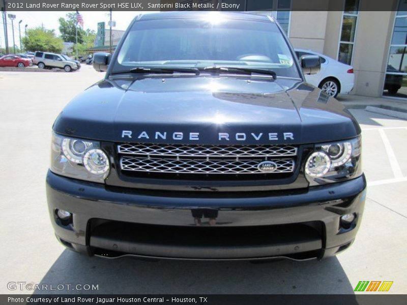 Santorini Black Metallic / Ebony 2012 Land Rover Range Rover Sport HSE LUX
