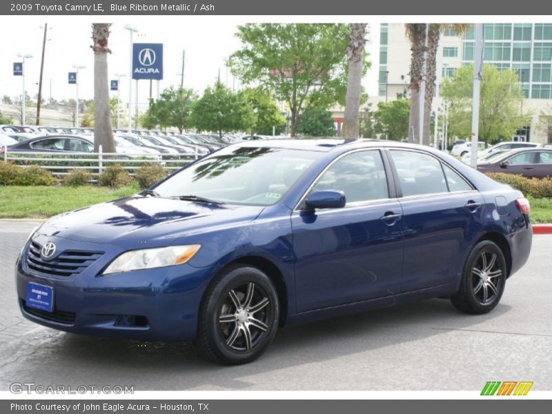 Blue Ribbon Metallic / Ash 2009 Toyota Camry LE