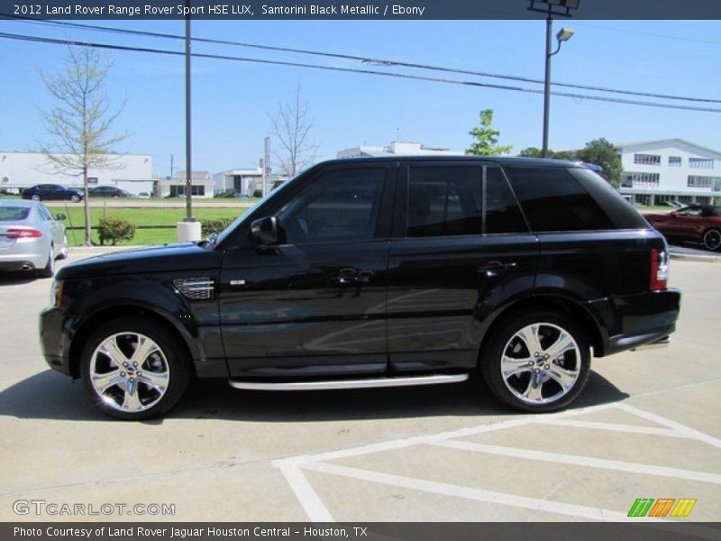 Santorini Black Metallic / Ebony 2012 Land Rover Range Rover Sport HSE LUX