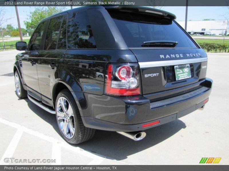 Santorini Black Metallic / Ebony 2012 Land Rover Range Rover Sport HSE LUX
