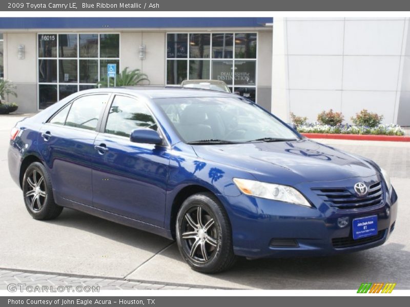 Blue Ribbon Metallic / Ash 2009 Toyota Camry LE