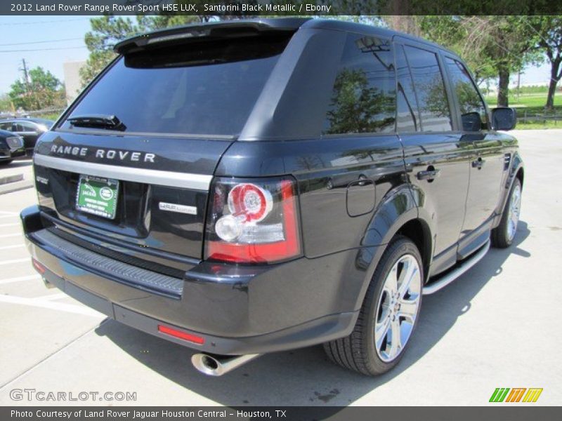 Santorini Black Metallic / Ebony 2012 Land Rover Range Rover Sport HSE LUX