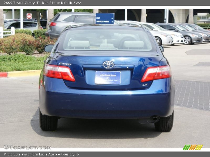 Blue Ribbon Metallic / Ash 2009 Toyota Camry LE