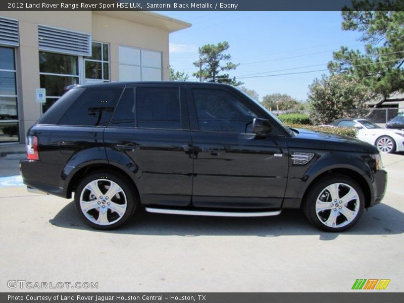 Santorini Black Metallic / Ebony 2012 Land Rover Range Rover Sport HSE LUX
