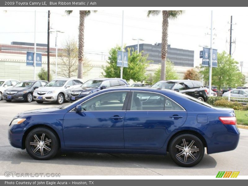 Blue Ribbon Metallic / Ash 2009 Toyota Camry LE