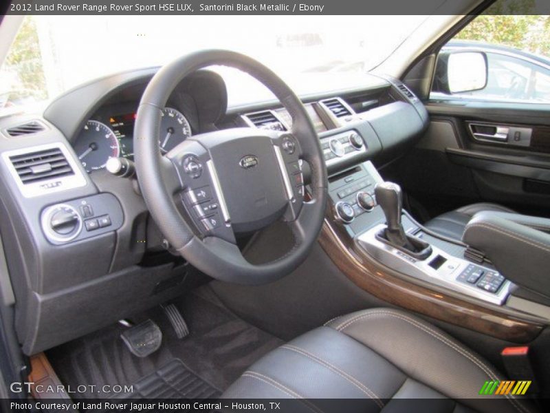 Santorini Black Metallic / Ebony 2012 Land Rover Range Rover Sport HSE LUX