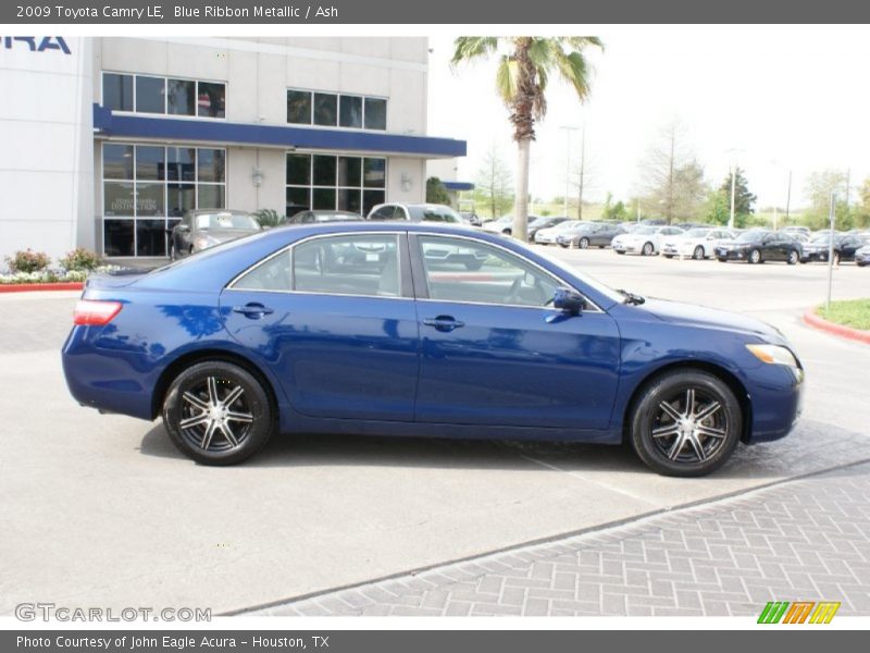 Blue Ribbon Metallic / Ash 2009 Toyota Camry LE