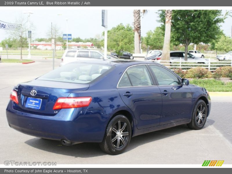 Blue Ribbon Metallic / Ash 2009 Toyota Camry LE