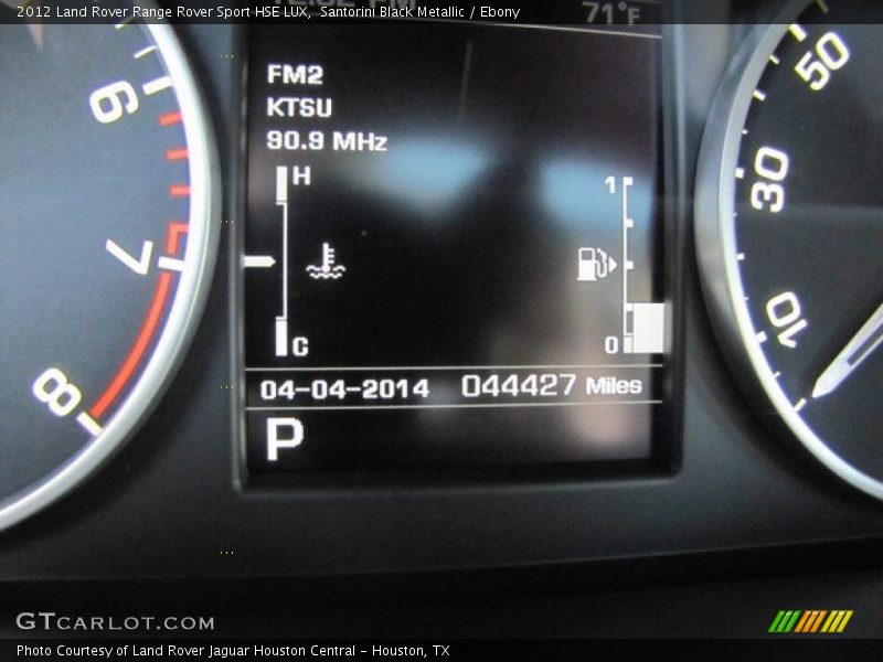 Santorini Black Metallic / Ebony 2012 Land Rover Range Rover Sport HSE LUX