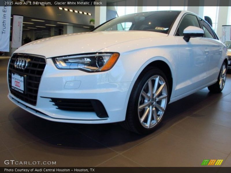 Glacier White Metallic / Black 2015 Audi A3 1.8 Premium