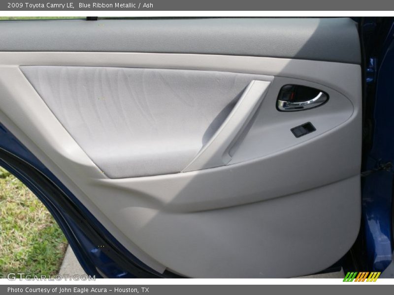 Blue Ribbon Metallic / Ash 2009 Toyota Camry LE