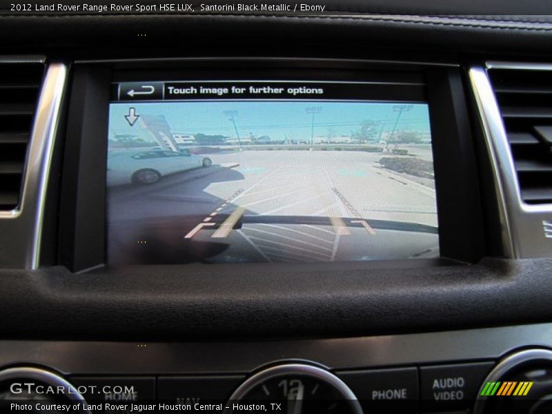 Santorini Black Metallic / Ebony 2012 Land Rover Range Rover Sport HSE LUX