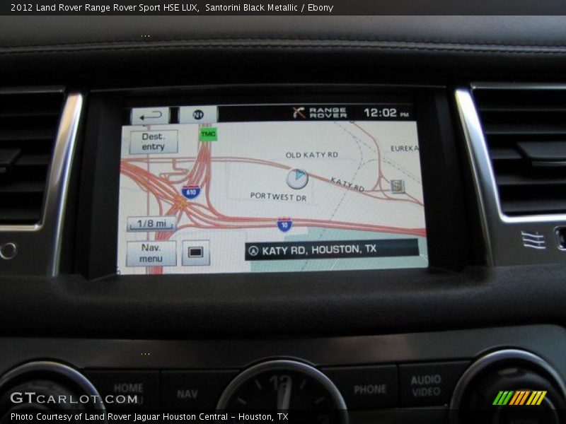Santorini Black Metallic / Ebony 2012 Land Rover Range Rover Sport HSE LUX