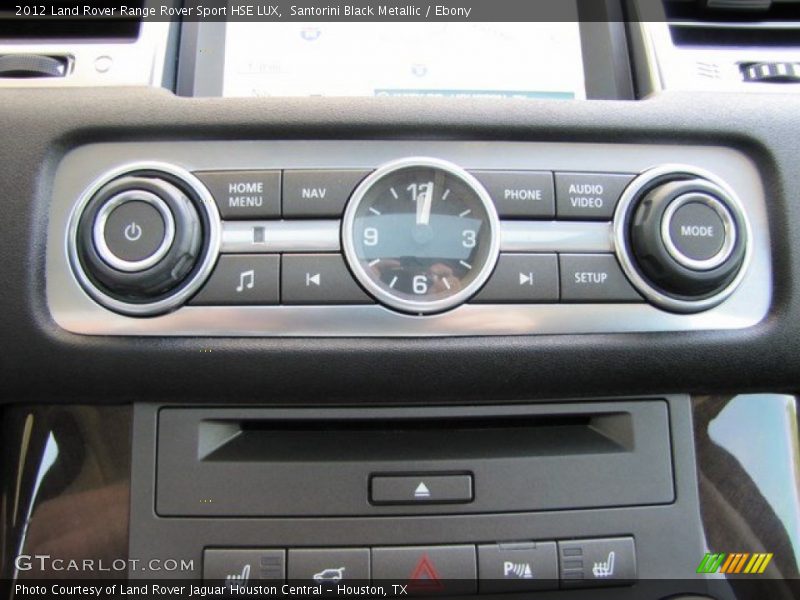 Santorini Black Metallic / Ebony 2012 Land Rover Range Rover Sport HSE LUX