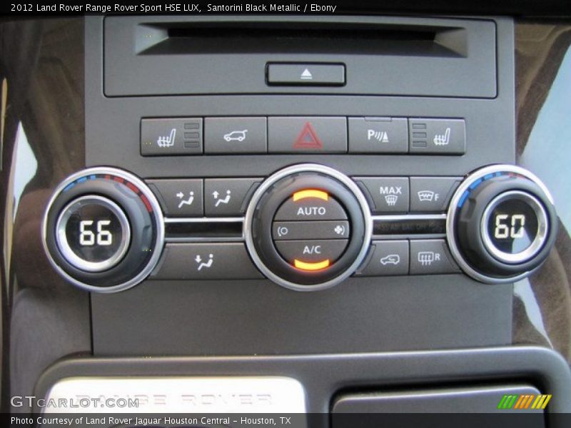Santorini Black Metallic / Ebony 2012 Land Rover Range Rover Sport HSE LUX