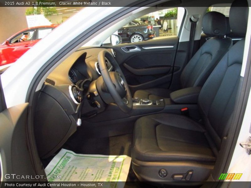 Glacier White Metallic / Black 2015 Audi A3 1.8 Premium