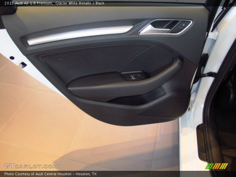 Glacier White Metallic / Black 2015 Audi A3 1.8 Premium