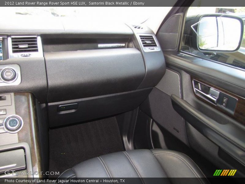 Santorini Black Metallic / Ebony 2012 Land Rover Range Rover Sport HSE LUX