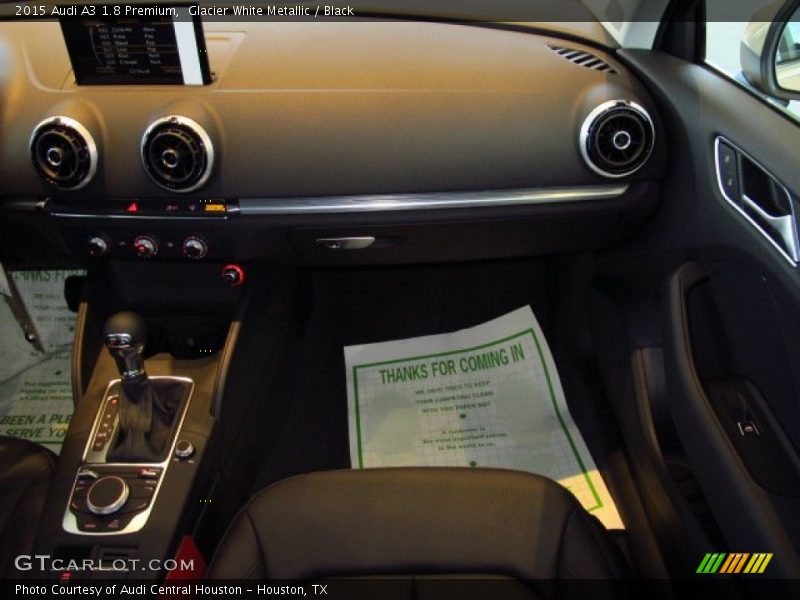Glacier White Metallic / Black 2015 Audi A3 1.8 Premium
