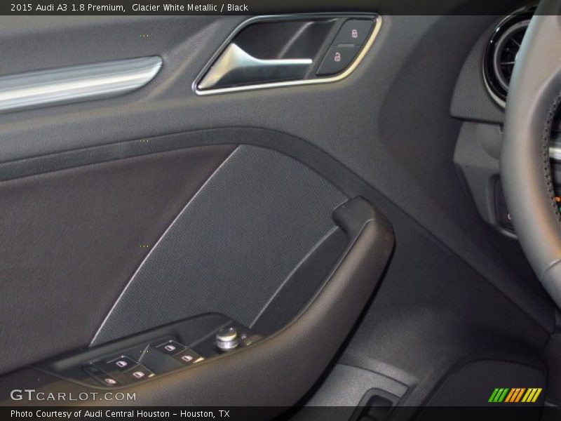 Glacier White Metallic / Black 2015 Audi A3 1.8 Premium