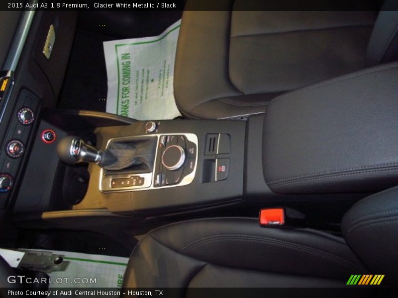 Glacier White Metallic / Black 2015 Audi A3 1.8 Premium