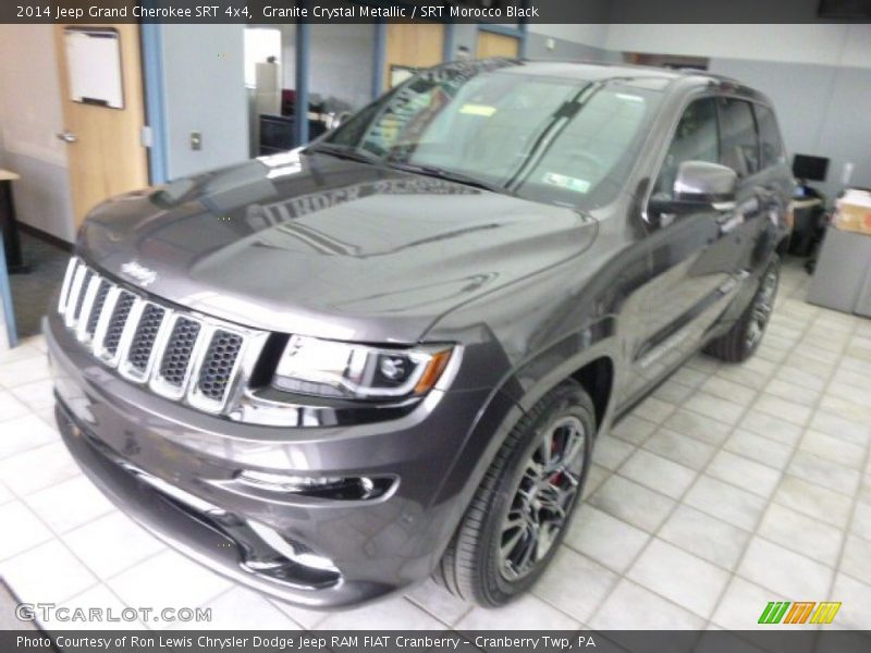 Granite Crystal Metallic / SRT Morocco Black 2014 Jeep Grand Cherokee SRT 4x4