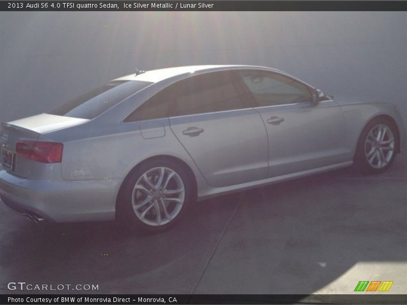 Ice Silver Metallic / Lunar Silver 2013 Audi S6 4.0 TFSI quattro Sedan