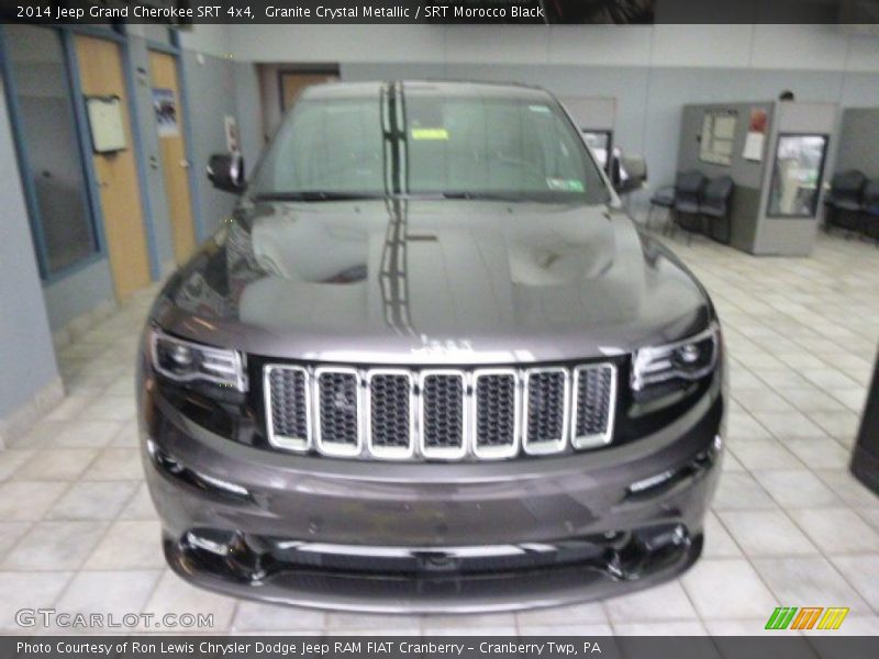 Granite Crystal Metallic / SRT Morocco Black 2014 Jeep Grand Cherokee SRT 4x4