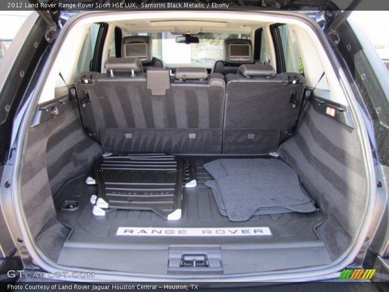 Santorini Black Metallic / Ebony 2012 Land Rover Range Rover Sport HSE LUX