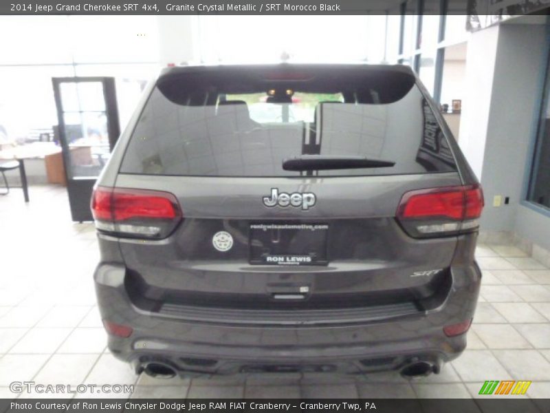 Granite Crystal Metallic / SRT Morocco Black 2014 Jeep Grand Cherokee SRT 4x4