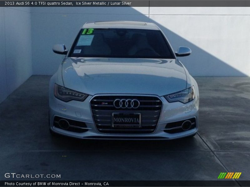 Ice Silver Metallic / Lunar Silver 2013 Audi S6 4.0 TFSI quattro Sedan