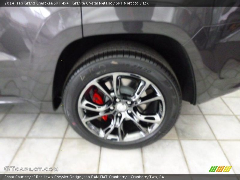 Granite Crystal Metallic / SRT Morocco Black 2014 Jeep Grand Cherokee SRT 4x4