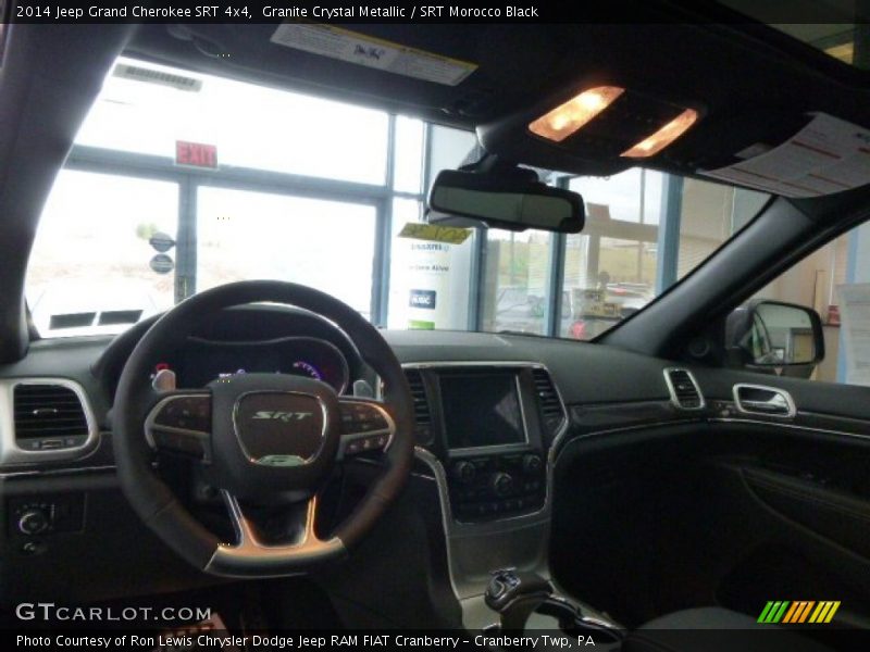 Granite Crystal Metallic / SRT Morocco Black 2014 Jeep Grand Cherokee SRT 4x4