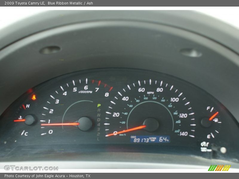 Blue Ribbon Metallic / Ash 2009 Toyota Camry LE