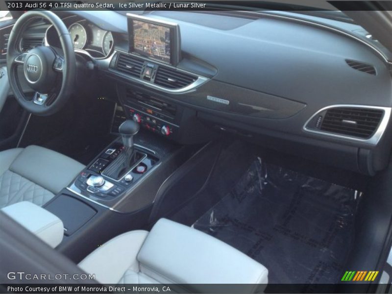 Ice Silver Metallic / Lunar Silver 2013 Audi S6 4.0 TFSI quattro Sedan