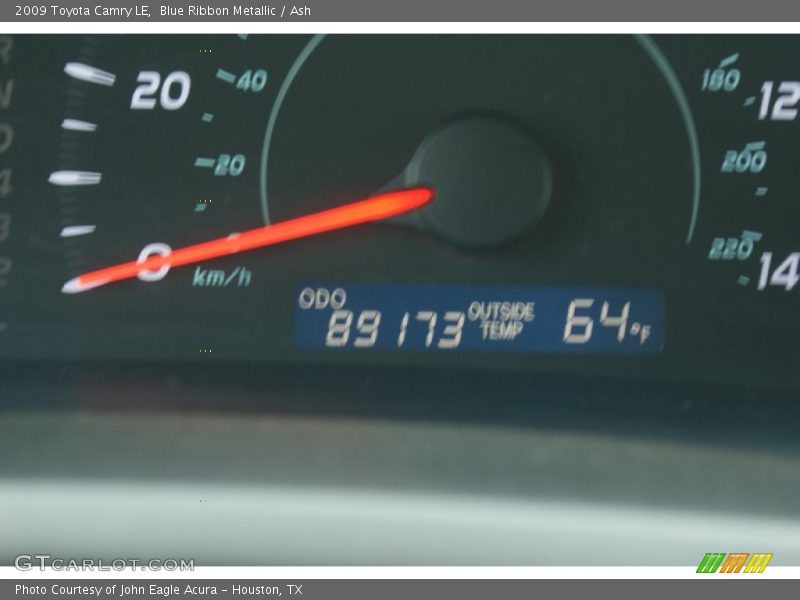 Blue Ribbon Metallic / Ash 2009 Toyota Camry LE